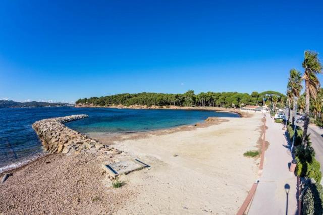 Studio Climatise Avec Jardin Et Plage A 250M Saint-Mandrier-sur-Mer Bagian luar foto