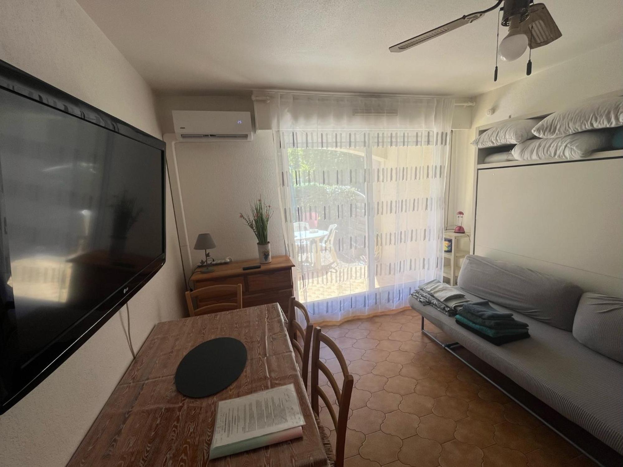 Studio Climatise Avec Jardin Et Plage A 250M Saint-Mandrier-sur-Mer Bagian luar foto